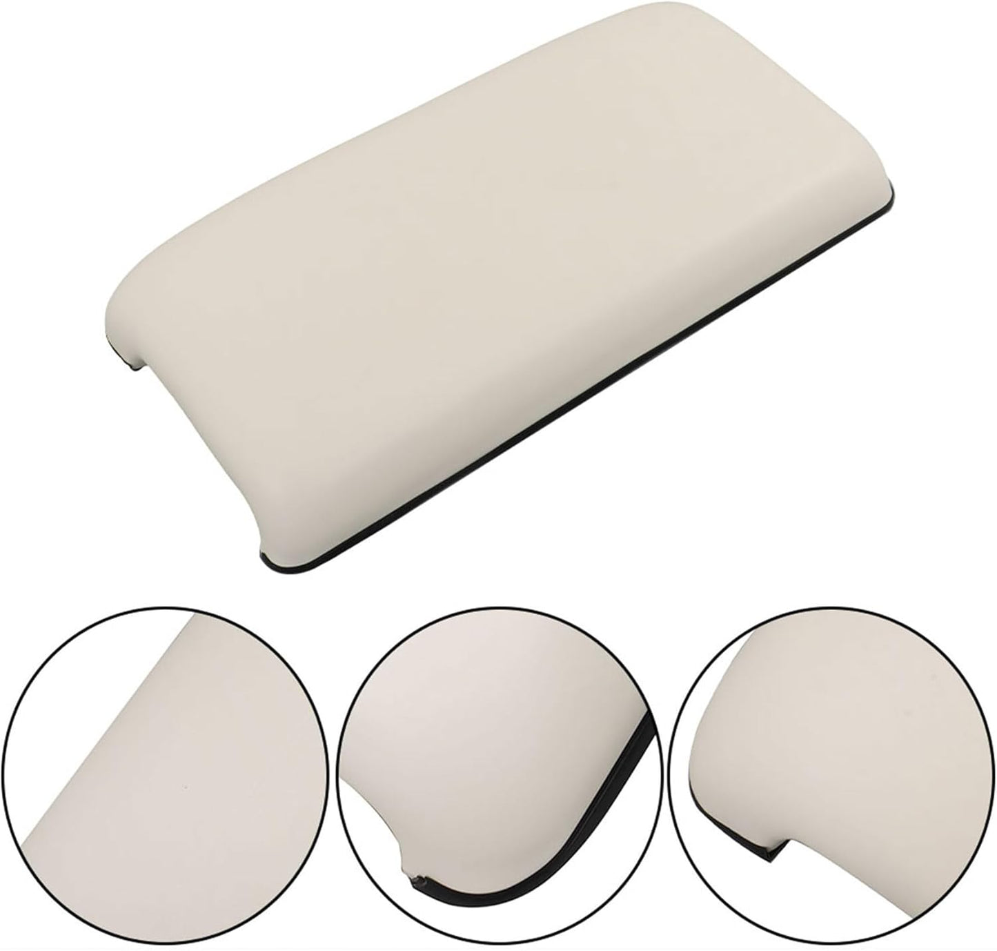 GXYWADY White Front Seat Bottom Cushion Assembly Replacement for Club Car DS 1979-2000.5 Golf Cart