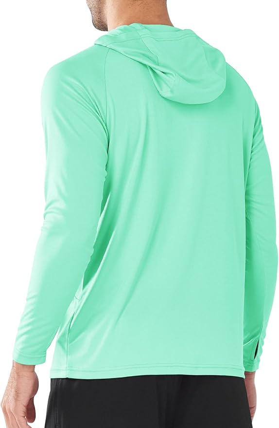 NORTHYARD Men's UPF 50+ Hoodie Shirts Long Sleeve Sun Protection Fishing Swim - Image 3