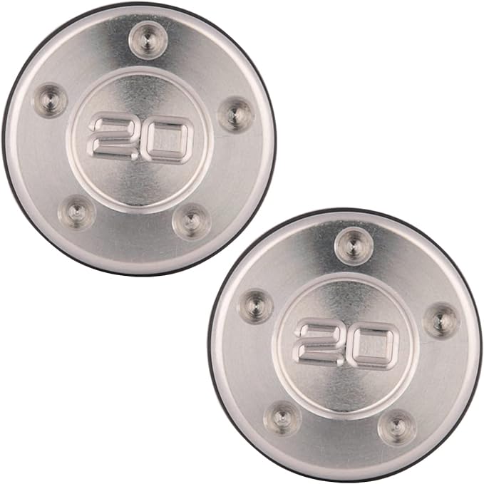 NA 2pcs Silver Number Golf Custom Weights - Image 2