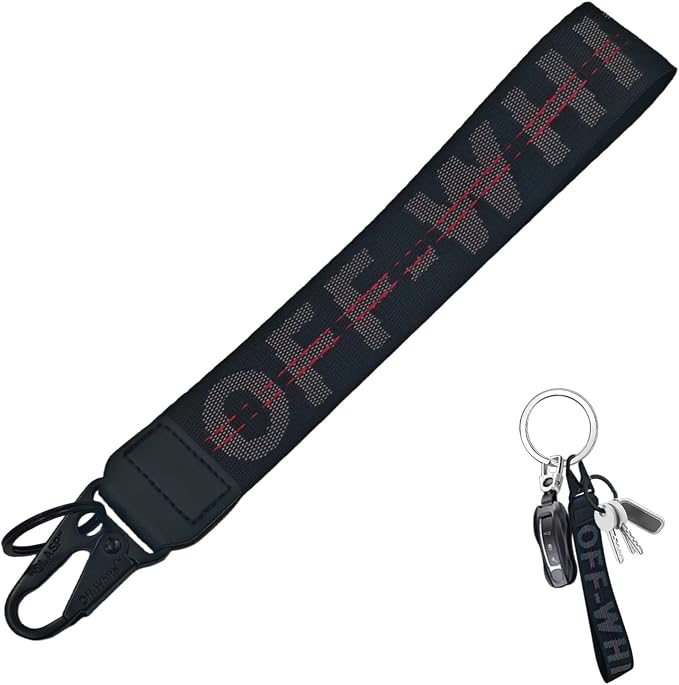 Fashionable Car Key Chain, Fabric Wrist Strap by Unknown