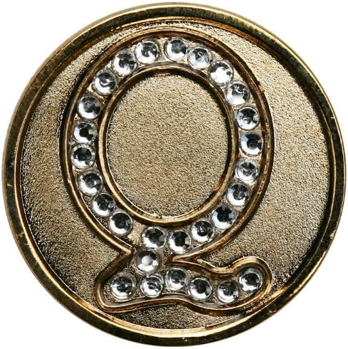 Monogram Initial Golf Ball Marker by Unknown