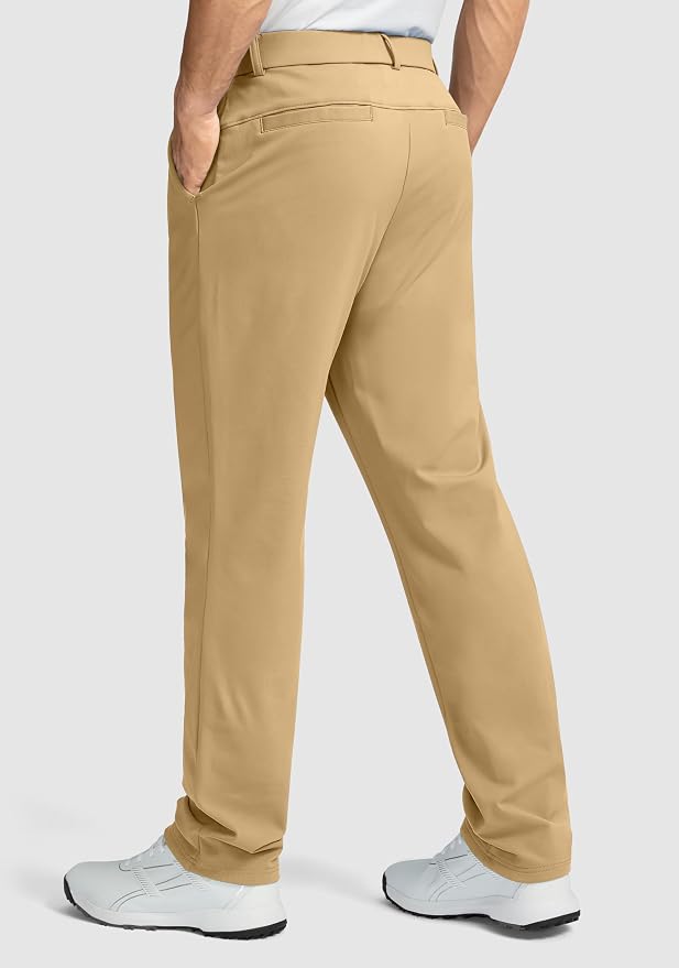 Soothfeel Men's Fleece Lined Pants 30"/32"/34" Golf Work Dress Pants Casual - Image 3