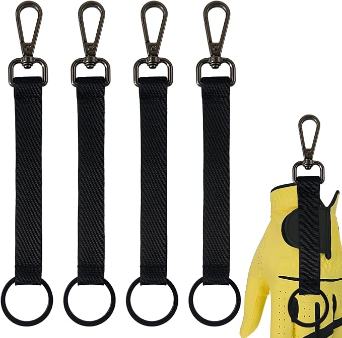 4PCS Golf Glove Grabber Holder, Glove Belt Keeper Strap, Stylish Glove Holder by Unknown