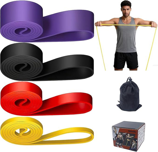 Resistance Bands for Working Out, 4-Levels Pull Up Bands Set, Stretch Bands for by Unknown