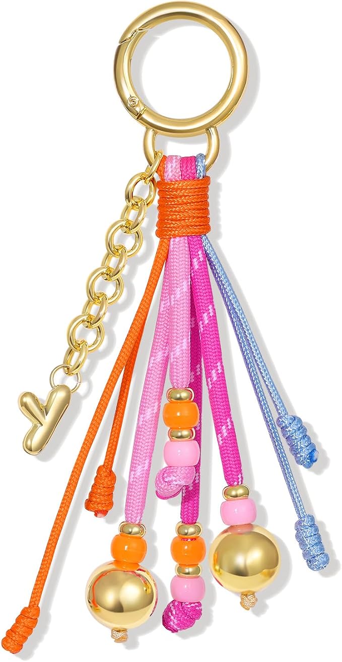 KissYan Christmas Initial Bag Charm by KissYanJewelry