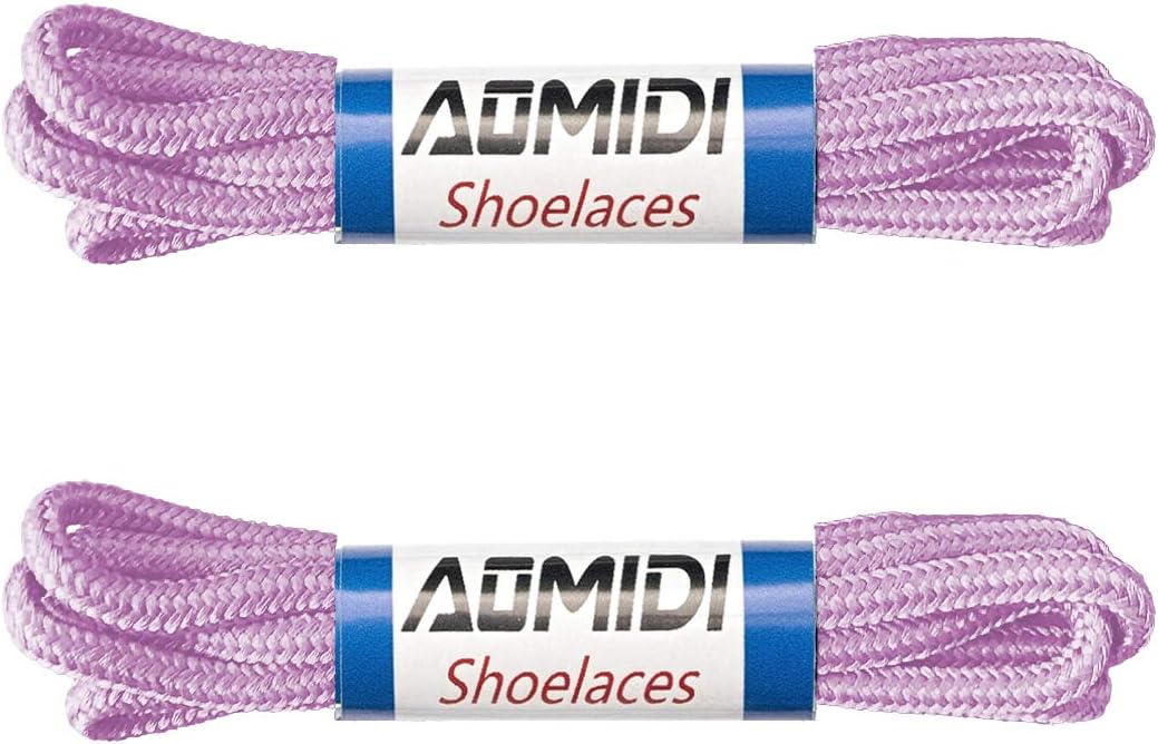 2 Pair Shoelaces Round Athletic Shoes Lace for Boot Laces Shoelaces and Multiple Shoe Types Replacements