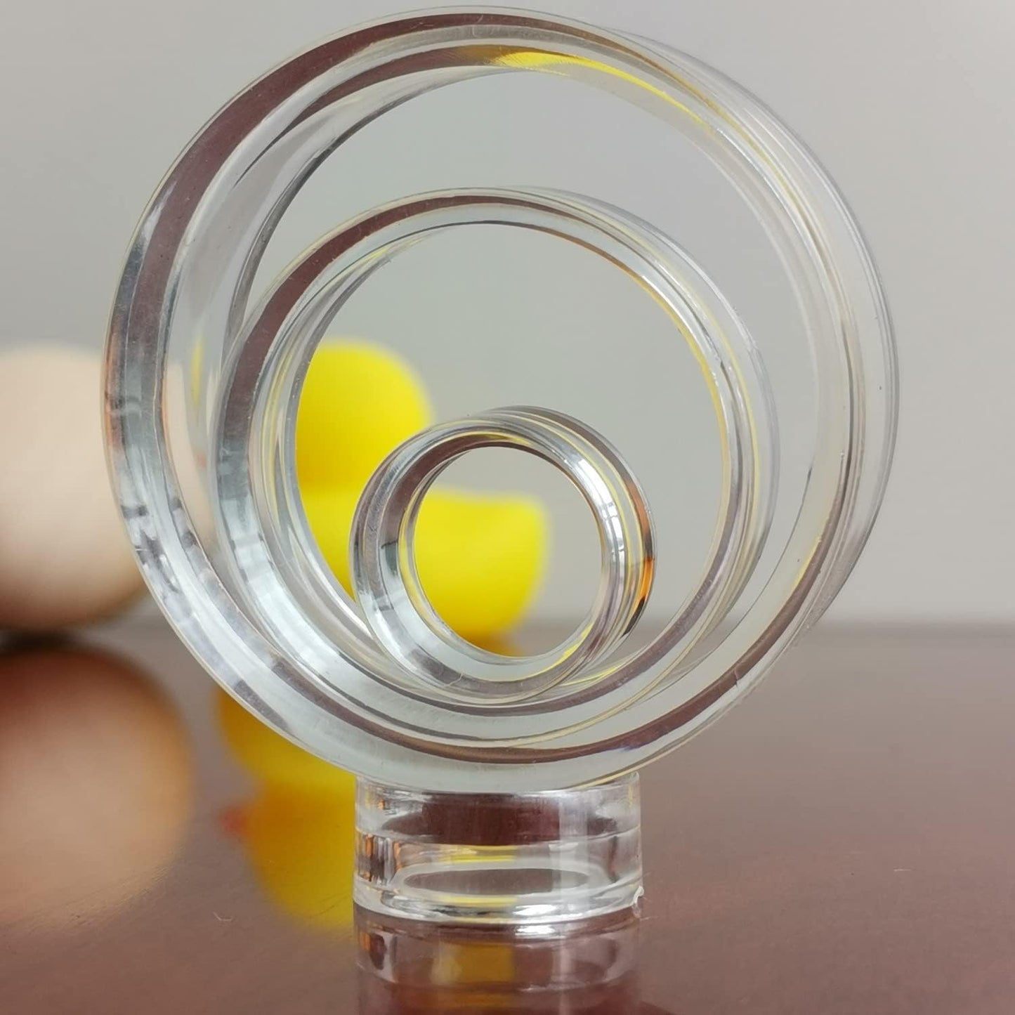 (105 PCS) Baseball Display Stand,Spheres Holder, Clear Baseball Ring, Sphere Stand,Round Display Stand for Golf Ball, Baseball, Softball, Tennis Ball, Spheres, Marbles, 3 Sizes: Large, Medium, Small