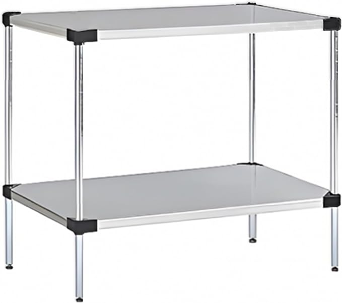 Omega Solid Stainless Steel Shelves by OmegaProductsCorporation