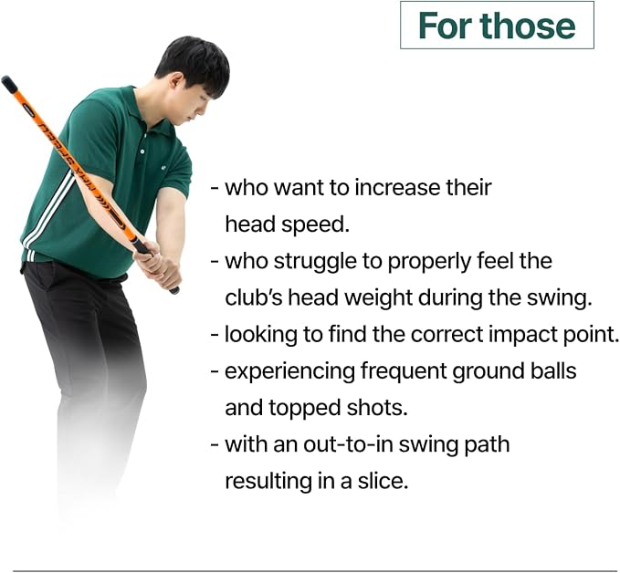 Golf Swing Trainer MAX Speed Heoseok Pro Training Aid Equipment Indoor Practice - Image 3