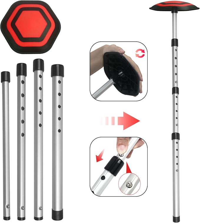Golf Travel Bag Support System, Golf Club Travel Protection Kit - Image 3