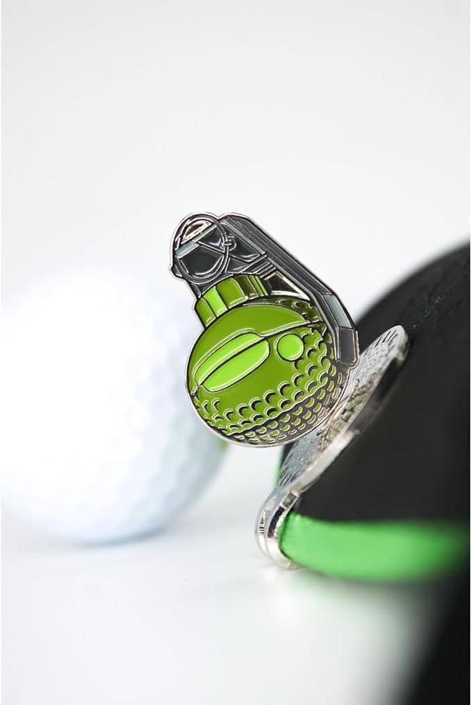 Funny Golf Ball Marker + Premium Magnetic Hat Clip | Unique Gift - Image 8