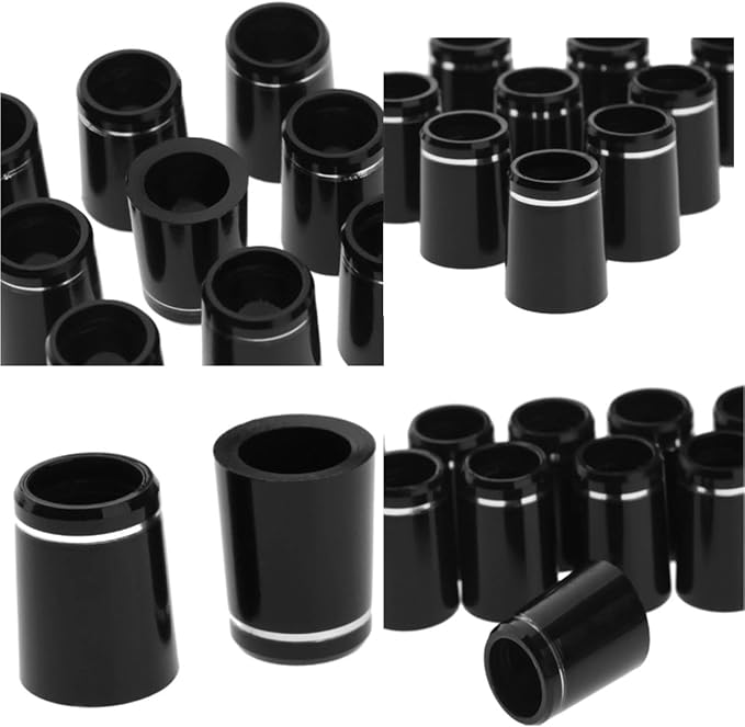 yukata Black Golf Ferrules Golf Club Ferrules Golf Ring Golf Tapered Ferrules - Image 7