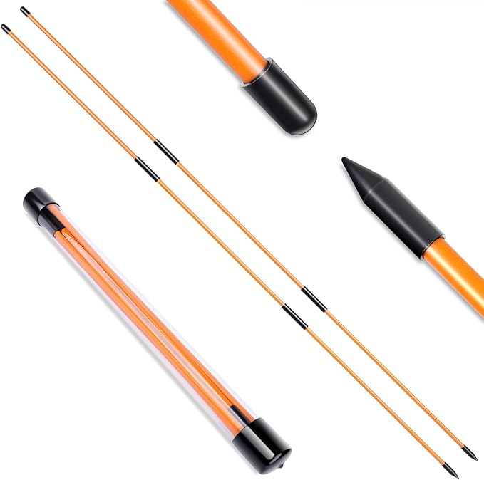Professional 2 or 3 or 4 Pack Collapsible Golf Alignment Sticks, Premium 40" by BIRDIEBLAST
