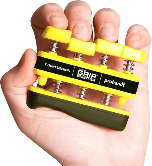 Prohands Gripmaster Hand Exerciser, Finger Exerciser, Spring-Loaded, by PROHANDS