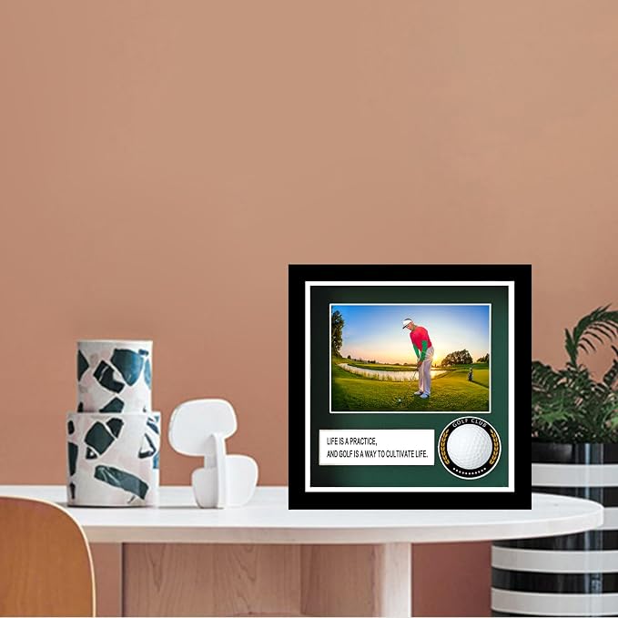 Golf Ball Case Display, 9.8"x8.6"Golf Ball Holder Display, Hole in One Display - Image 3