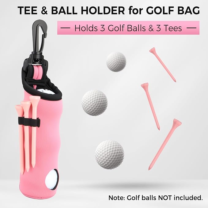Pink Golf Accessories for Women, Acrylic Paint Ink 16 Pcs Golf Essentials Kit - Image 3