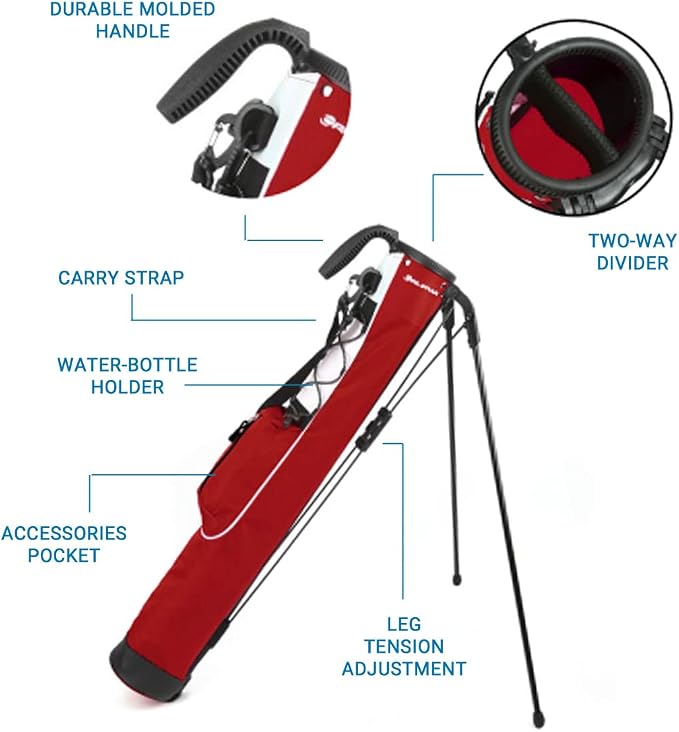 Orlimar Pitch ‘n Putt Golf Lightweight Stand Carry Bag - Image 5