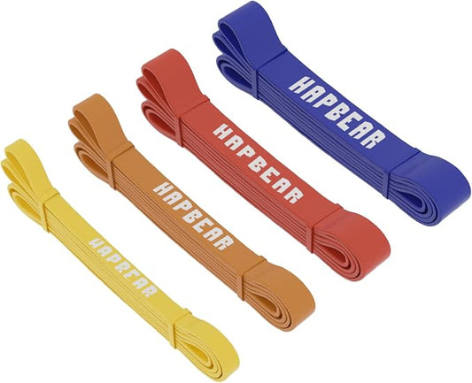 HAPBEAR Pull Up Assistance Bands Set of 5 by HAPBEARFitness
