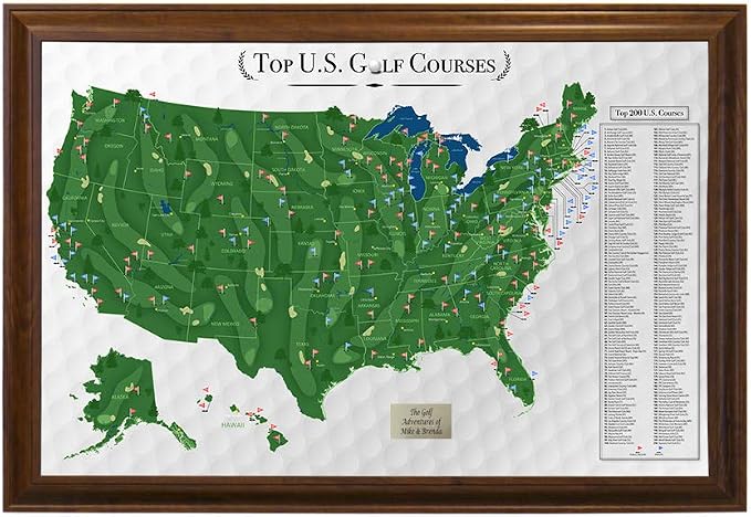Push Pin Travel Maps Customizable Wall Art by PushPinTravelMaps