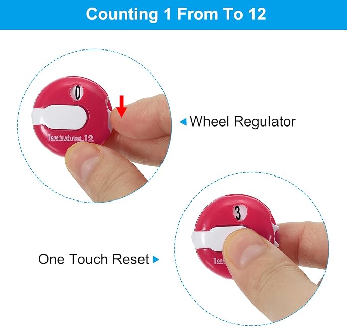 PATIKIL Golf Score Counter, Mini Golf Shot Stroke Attachment Counter Clicker - Image 3