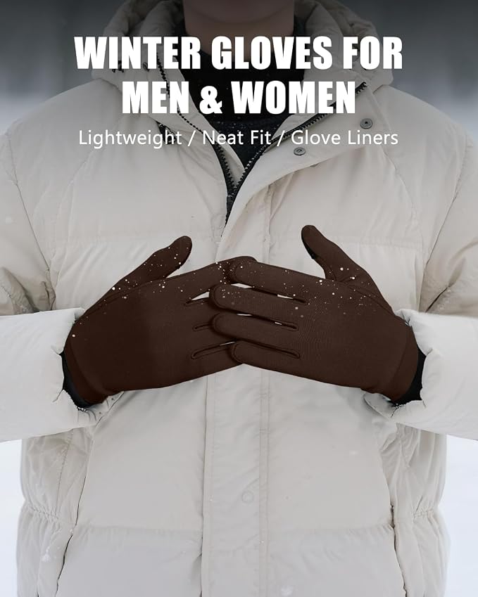 Aegend Lightweight Winter Gloves - Image 6