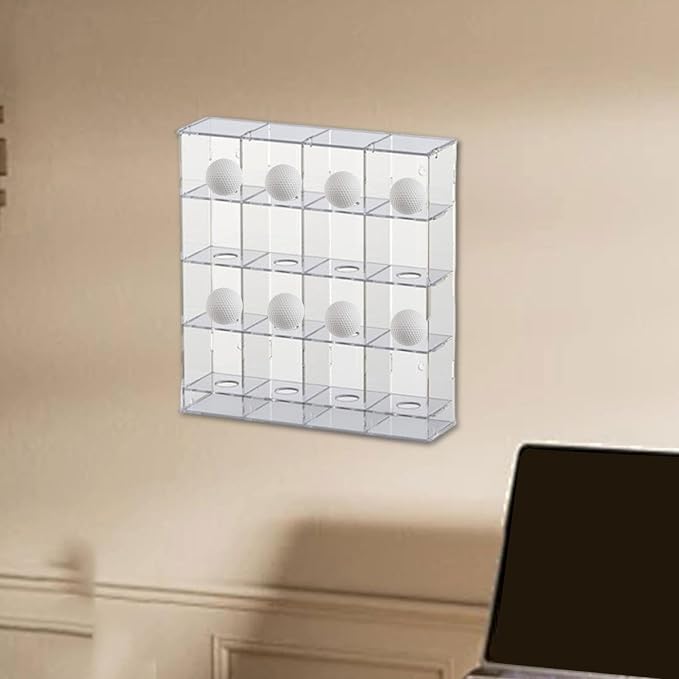 Acrylic Golf Ball Display Rack Storage Holder Case Collection Practical Clear - Image 6