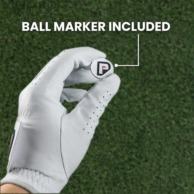 PUR3 Cabretta Leather Golf Gloves Men | Multi-Pack | Real Genuine Ultra Soft - Image 5
