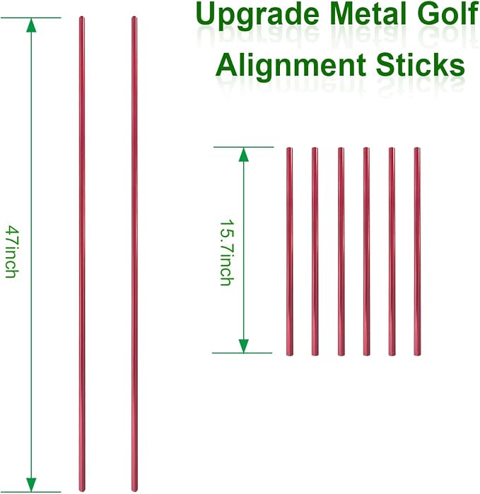Golf Alignment Stick Training Aid Set - Image 7