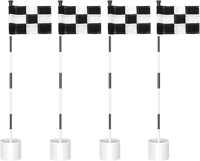 KINGTOP Golf Flagstick Mini, Putting Green Flag by KingtopGolf