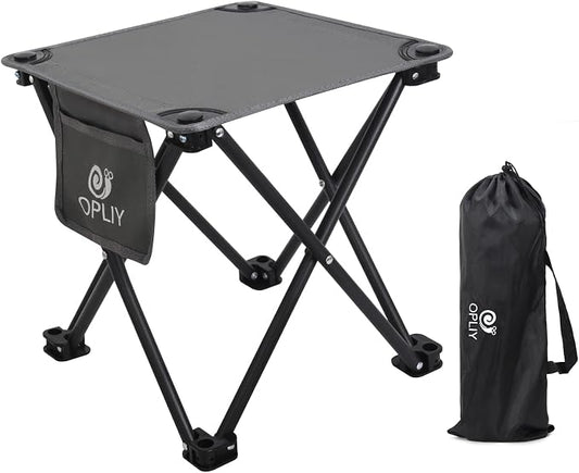 Opliy Camping Stool, Folding Small Chair Portable Camp Stool by Opliy