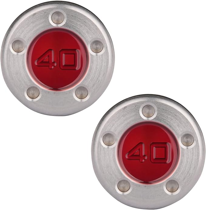 NA 2pcs Red Number Golf Custom Weights - Image 2