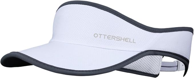 Sports Sun Visor, Baseball Hat Breathable Mesh. Adjustable Athletic Visor by Ottershellstayprotectedcomfortableoutdoors