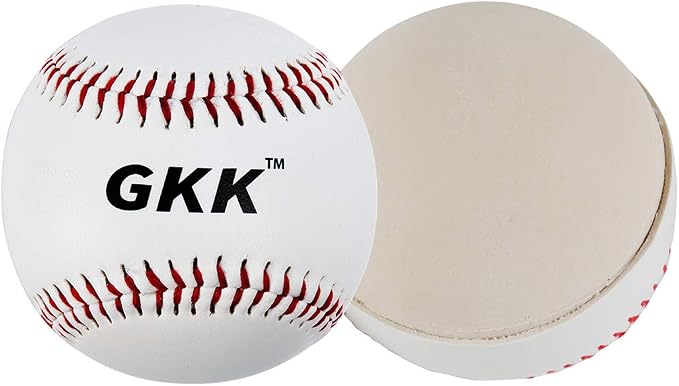 GKK Baseball 12 Pack Balls Training Baseballs 9 inch TeeBall Safety Baseballs - Image 3