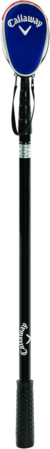 Callaway Golf Ball Retriever for Water, Telescopic with Dual-Zip Headcover