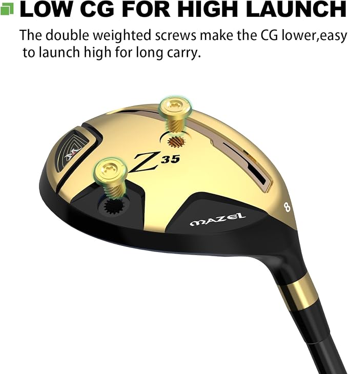 MAZEL Rescue Hybrid Golf Clubs for Men - Image 3