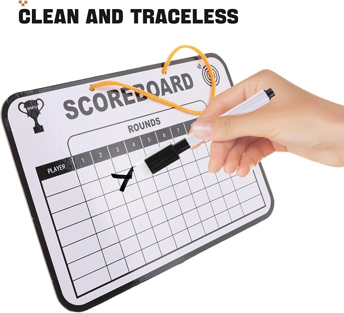 TOYANDONA 1Set Multi Use Golf Score Writing Board Double Sided Dry Erase - Image 3