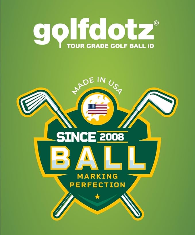 Golfdotz - USGA Rule Conforming Novelty Golf Ball Markers, Golf Ball Stickers - Image 2