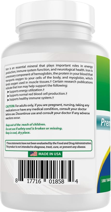 Best Naturals Iron Supplement - Image 7