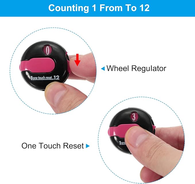 PATIKIL Golf Score Counter Mini Golf Shot Stroke Attachment Counter Clicker Clip - Image 3