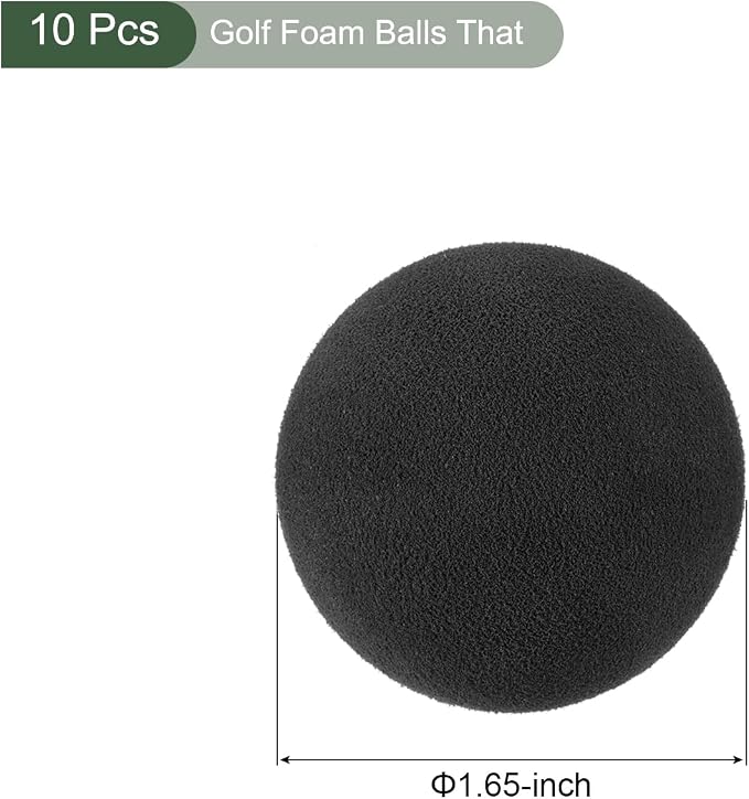 YOKIVE 10 Pcs Golf Foam Ball, Sports EVA Sponge Balls Exercise Flight Swing - Image 2
