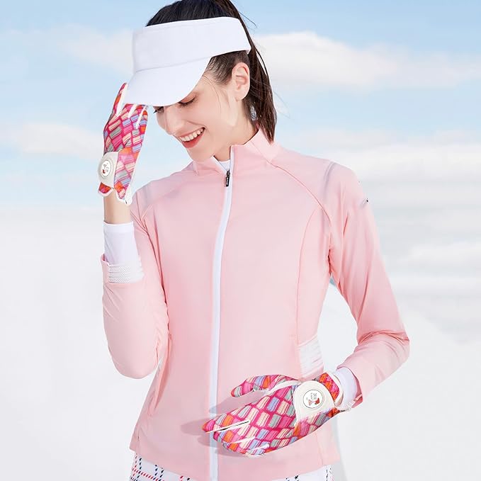 Ladies Golf Gloves Women Right Handed Golfer Left Hand Value 2 Pack - Image 6