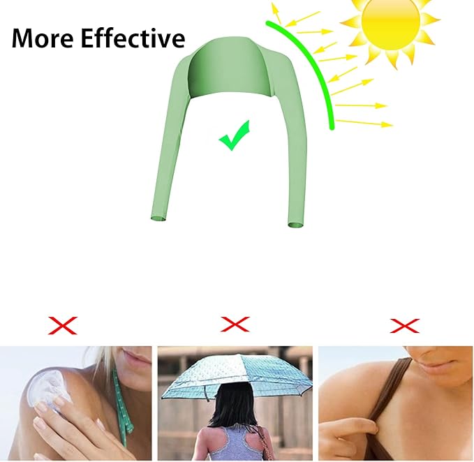 Advanced Cooling Shawl Arm Sleeve Sun Protection Comfortable & Breathable - Image 2