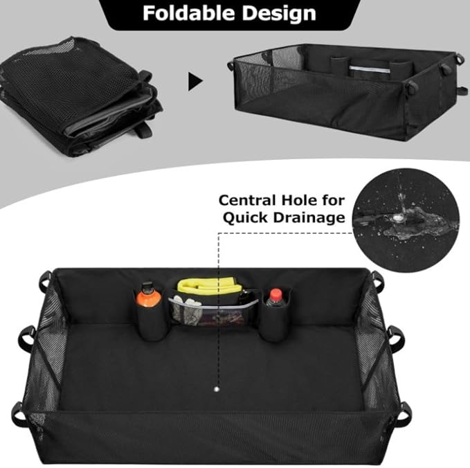 bangminda Universal Golf Cart Organizer, Mesh Storage Net - Image 2