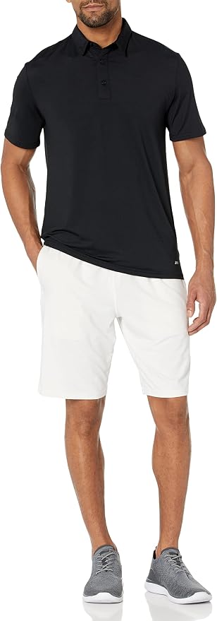 Amazon Essentials mens Slim-Fit Quick Dry Tech Stretch Lightweight Golf Polo - Image 4