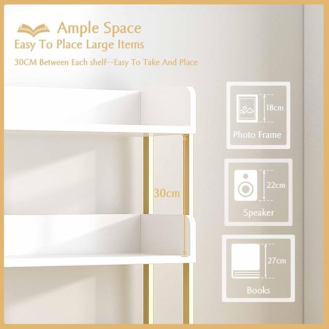 Wide Open Shelf Bookcase - Image 4