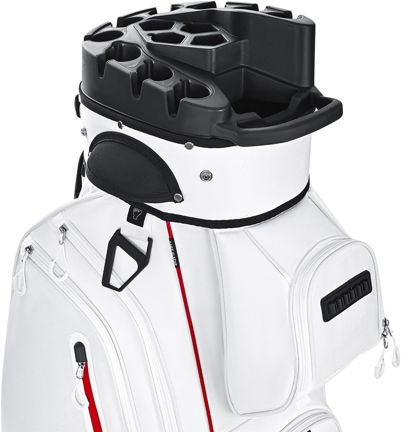 14-Way Golf Cart Bag Pro with Full Length Divider Top, Golf Bag for Men with Handles and Rain Cover