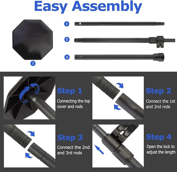 Golf Travel Bag Support Pole - Image 8