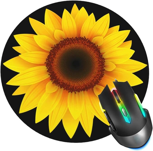 Sunflower Mouse Pad, Flower Mouse Pads by ZUIDSYI