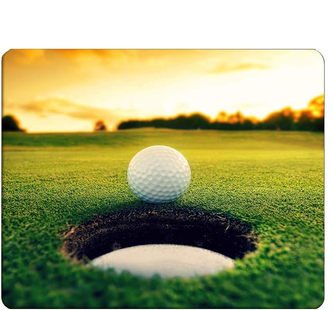 Golf Rectangle Gaming Mousepad Cool Golf Ball Hole Sport Mouse Pad Mouse Mat - Image 6