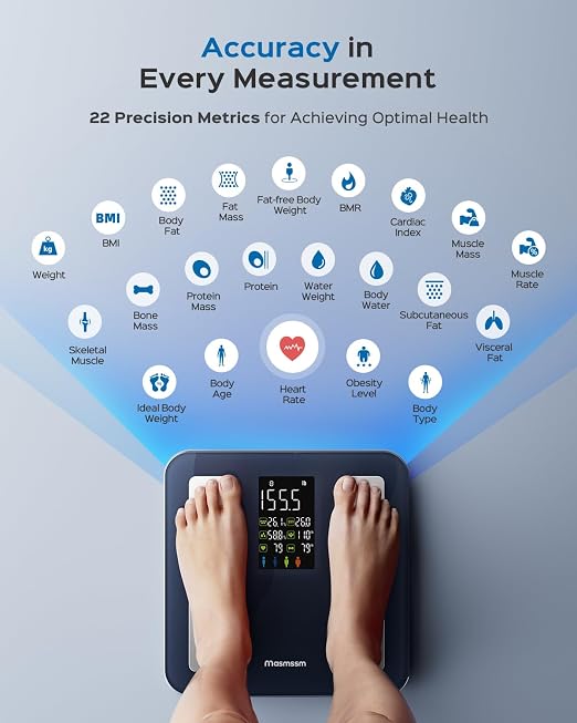 Smart Scale for Body Weight, FSA&HSA Eligible, Bathroom Digital Weighing Scale - Image 3